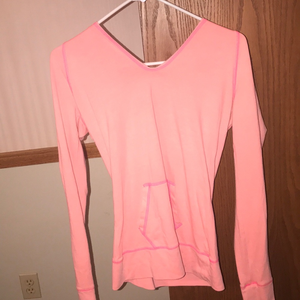 Pink hoodie